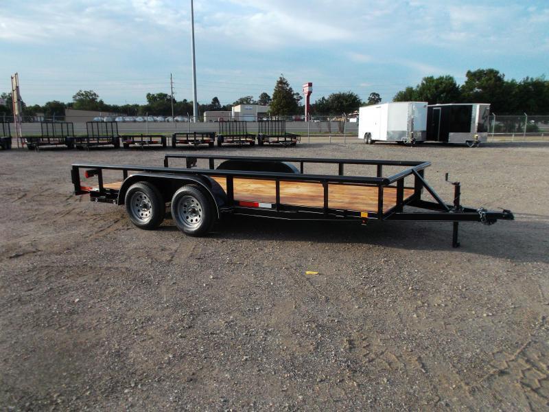 2021 TTC 77x16 Utility Trailer / Lowboy Trailer / 5ft Slide Out Ramps 2021 TTC 77x16 Utility Trailer / Lowboy Trailer / 5ft Slide Out Ramps