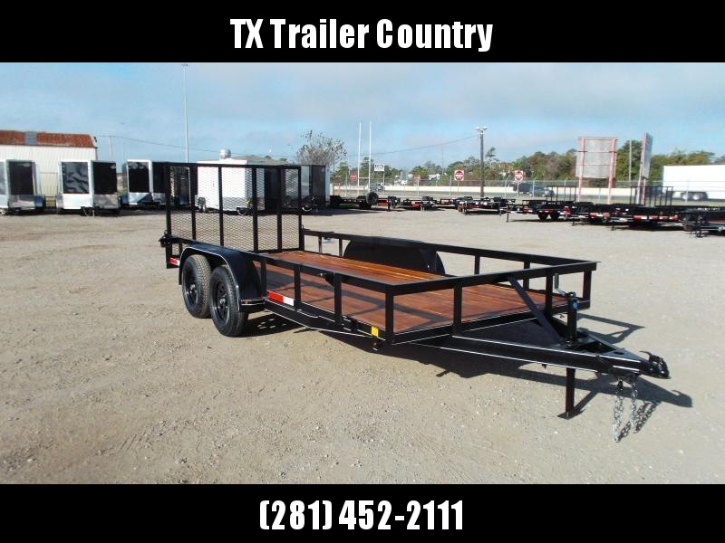 2023 J&C Trailers 77x16 Tandem Axle Utility Trailer / Lowboy Trailer / 4ft Ramp Gate 2023 J&C Trailers 77x16 Tandem Axle Utility Trailer / Lowboy Trailer / 4ft Ramp Gate