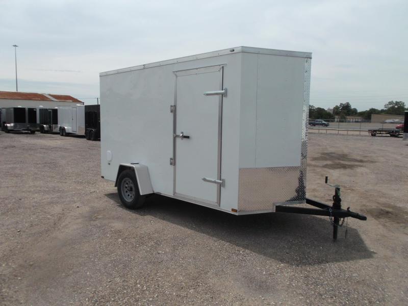 2021 Prime 6x12 Single Axle Cargo Trailer / Enclosed Trailer / 6'6" Interior Height / Ramp / Side Door / LEDs 2021 Prime 6x12 Single Axle Cargo Trailer / Enclosed Trailer / 6'6" Interior Height / Ramp / Side Door / LEDs