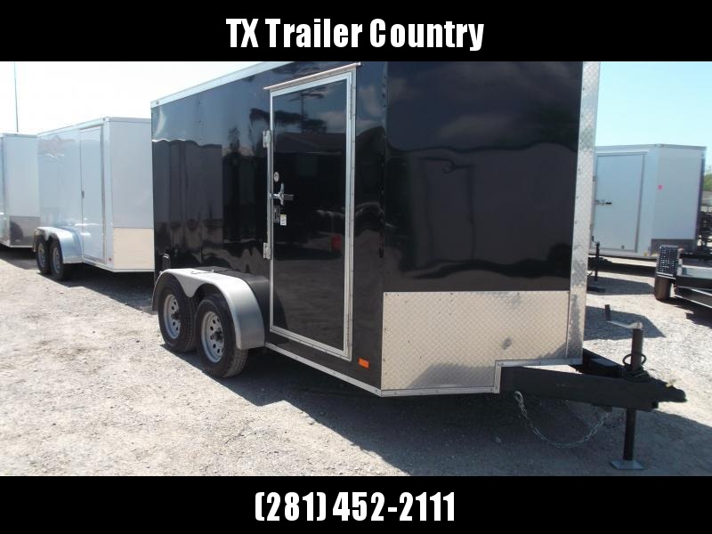 SPECIAL - 2021 Covered Wagon Trailers 7x12 Motorcycle Trailer / Cargo Trailer / Ramp / RV Door / LEDs / (8) D-Rings SPECIAL - 2021 Covered Wagon Trailers 7x12 Motorcycle Trailer / Cargo Trailer / Ramp / RV Door / LEDs / (8) D-Rings