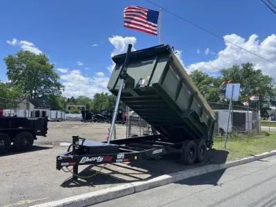 2026 Liberty Trailers LD14K7x14B8TSHS Telescopic High Side Dump Trailers