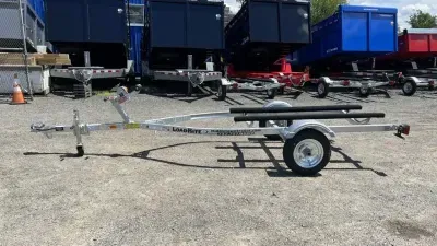 2027 Load Rite WV1200WT Galvanized Single PWC Trailer