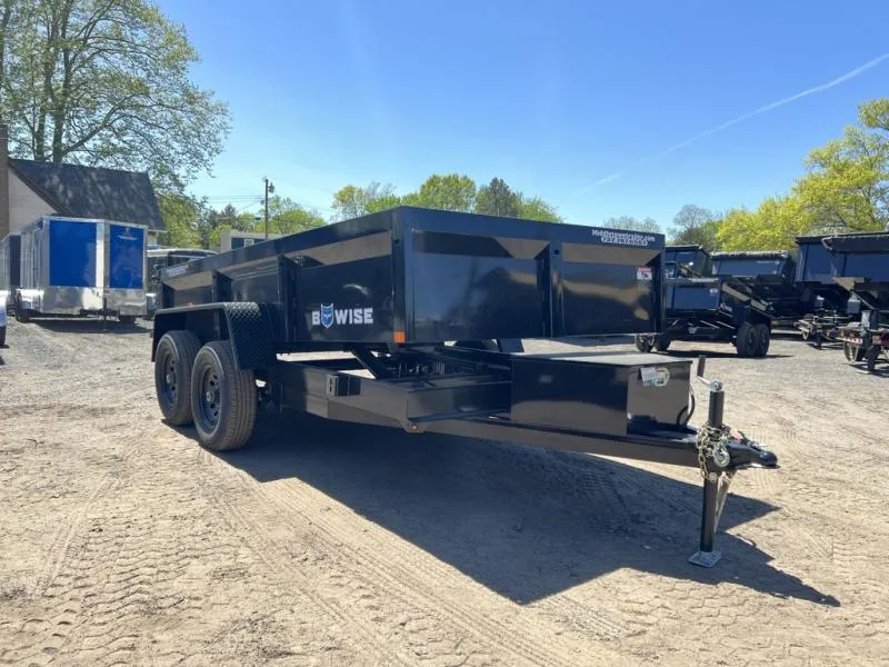 2026 BWise DT612LP-LE-10 Low Side Sump Trailer