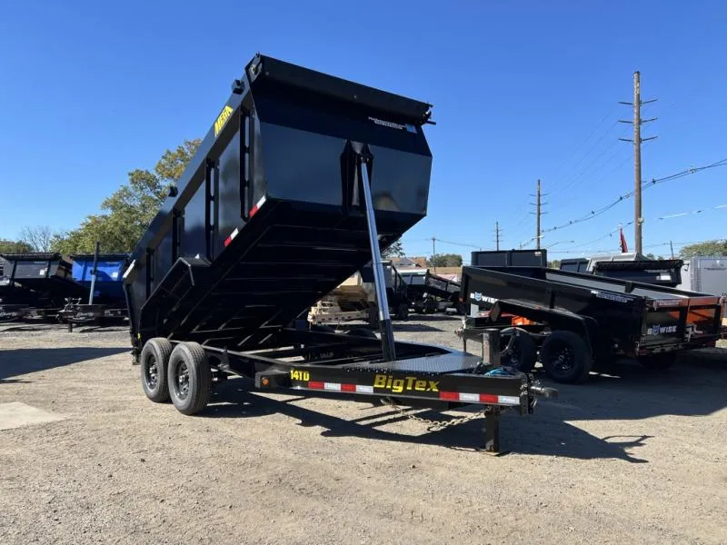 2026 Big Tex Trailers 14TD-14 Telescopic High Side Dump Trailer