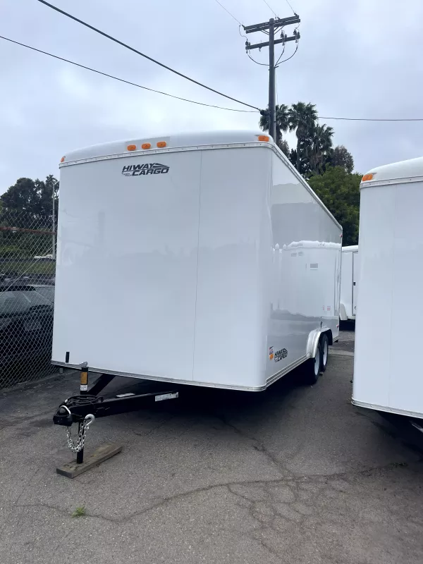 2025 8.5X18 Carson Hiway Cargo Tandem Axle Enclosed Trailer w/ Extra Height and E Tracks - 7k GVWR