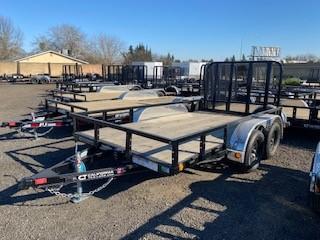 2023 PJ Trailers UK-12'x77" Utility Trailer 2023 PJ Trailers UK-12'x77" Utility Trailer