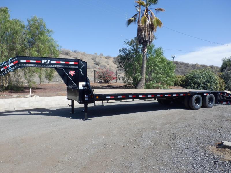 2022 PJ Trailers LD-30' Low Pro Flatdeck w/Duals Gooseneck 2022 PJ Trailers LD-30' Low Pro Flatdeck w/Duals Gooseneck