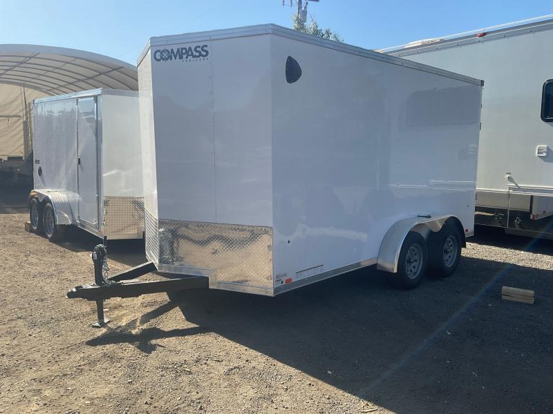 2023 Jasper Cargo7x14 V Nose Rear Ramp Trailer California Trailers New & Used Trailer Sales