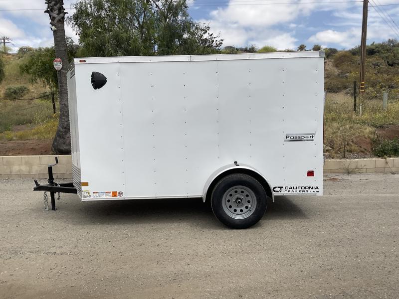 2023 Haulmark Passport 6x12 Side/Rear Ramp Enclosed Cargo Trailer