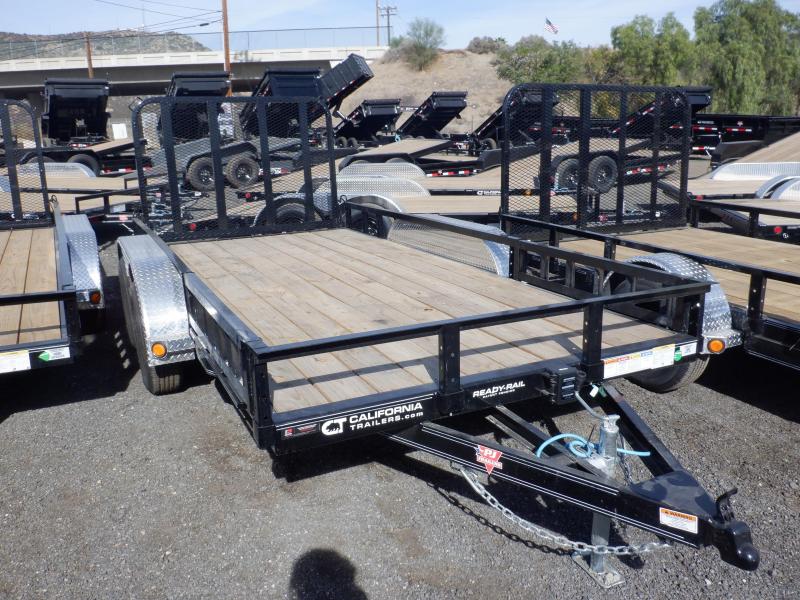 2022 PJ Trailers UK14'x77" Utility Trailer California Trailers New