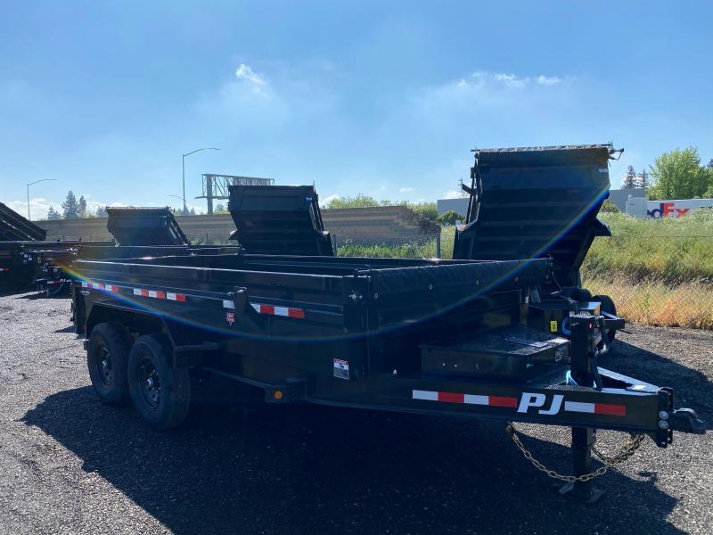 2022 PJ Trailers DL14'x83" Low Pro Dump Trailer Dump Trailer