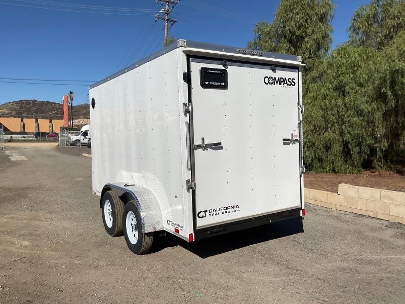 2023 Compass Jasper Cargo 6X12 V Nose Cargo / Enclosed Trailer 2023 Compass Jasper Cargo 6X12 V Nose Cargo / Enclosed Trailer