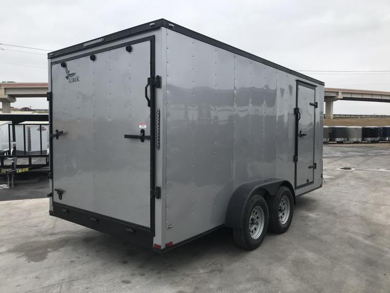 2020 Lark 7 X 16 Enclosed Cargo Trailer Cargo Trailer, Gooseneck