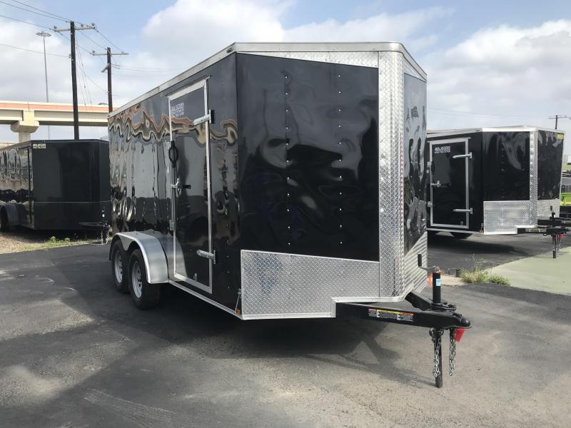 2021 Lark 7 x 16 Enclosed Cargo Trailer Cargo Trailer, Gooseneck