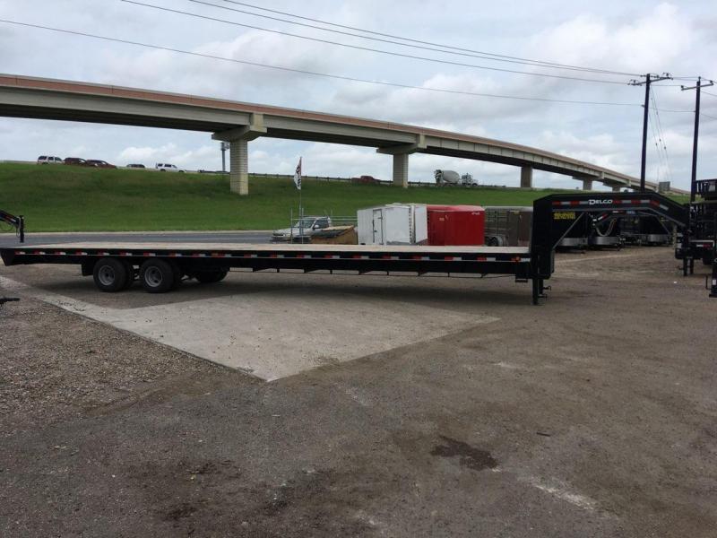 2019 DELCO 102X40 STRAIGHT DECK TRAILER Cargo Trailer, Gooseneck