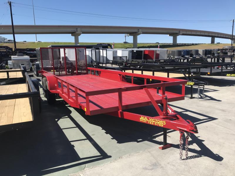 2021 Mr Victors 76 X 20 TA Utility Trailer 2021 Mr Victors 76 X 20 TA Utility Trailer