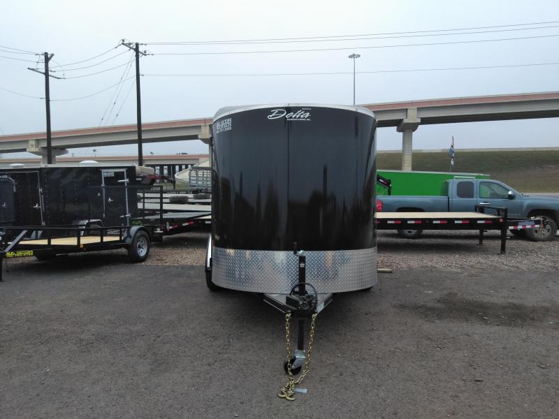 2021 Delta Manufacturing 6X16 3Horse Trailer Cargo Trailer