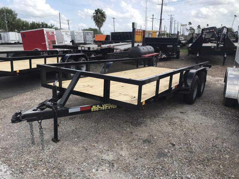 2021 MR VICTORS 76X16 PIPE TOP UTILITY TRAILER 2021 MR VICTORS 76X16 PIPE TOP UTILITY TRAILER