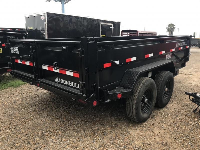 2021 Iron Bull 83 x 14 Dump Trailer Cargo Trailer, Gooseneck flatbed