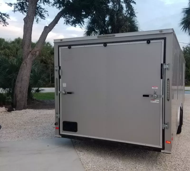 used Car Haulers / Racing Trailers Covered Wagon Trailers  for sale, in Port Charlotte, FL Thumbnail 2