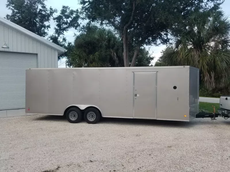 2020 Enclosed Car Hauler - fully wired with extras