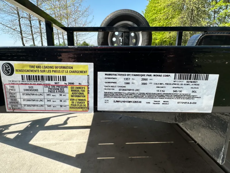 used Utility Trailers Sure-Trac  for sale, in Oregonia, OH Thumbnail 3