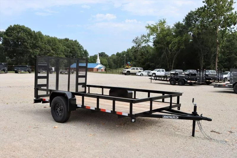 2026 - 82"X12' Load N Go Utility Trailer with 4' Gate (3500 GVWR)