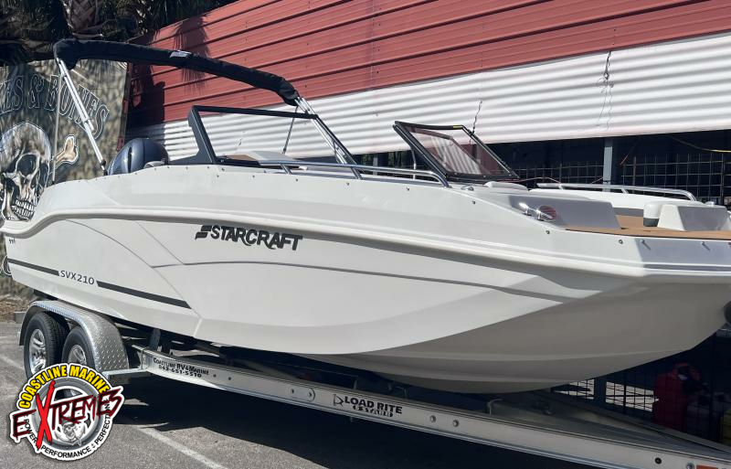 2023 Starcraft Marine SVX 210 OB Deck Boat 2023 Starcraft Marine SVX 210 OB Deck Boat