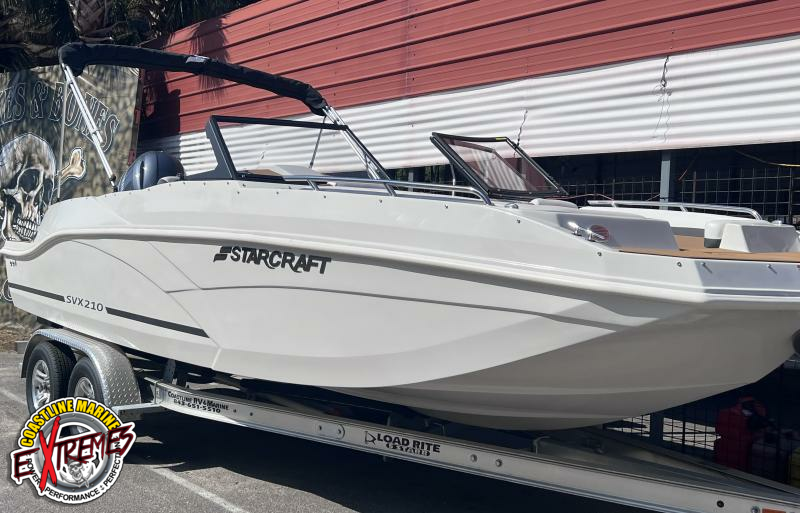 2023 Starcraft Marine SVX 210 OB Deck Boat 1692999152