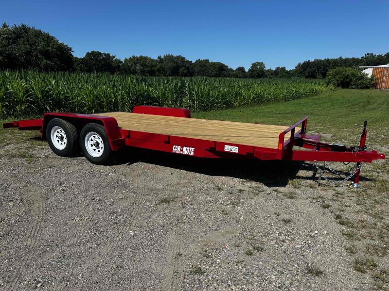 2024 Car Mate 18'  Car hauler and Racing Trailer