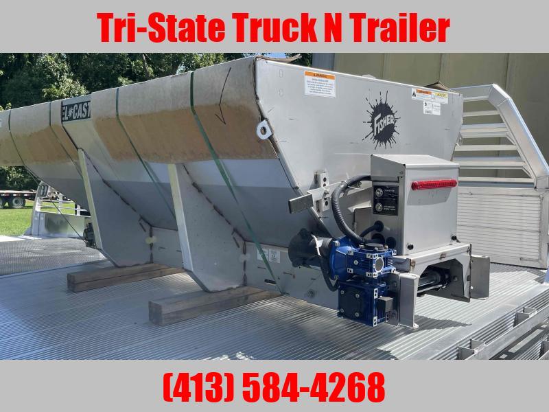 2022 Fisher 2.0 cu yd SteelCaster Electric spreader Tri State Truck N