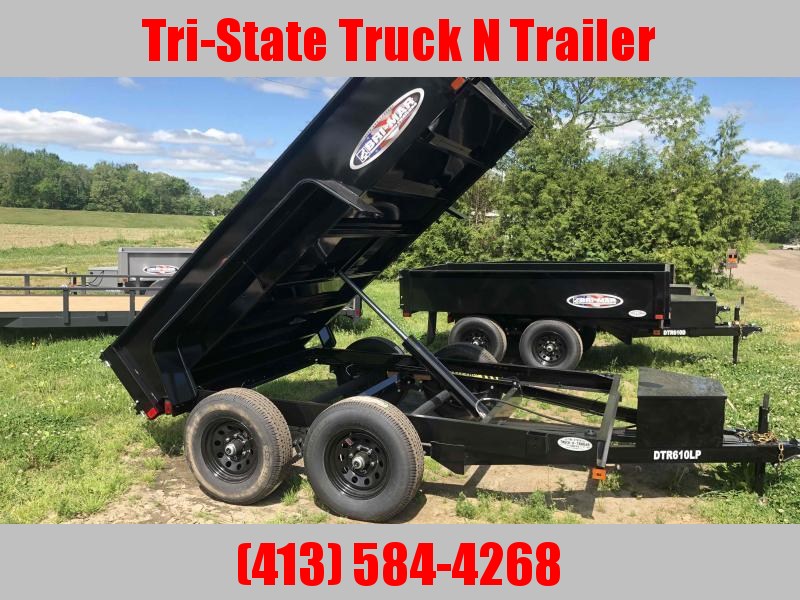 2023 BriMar Bwise DTR 6x10 10K GVW Dump Trailer Tri State Truck N