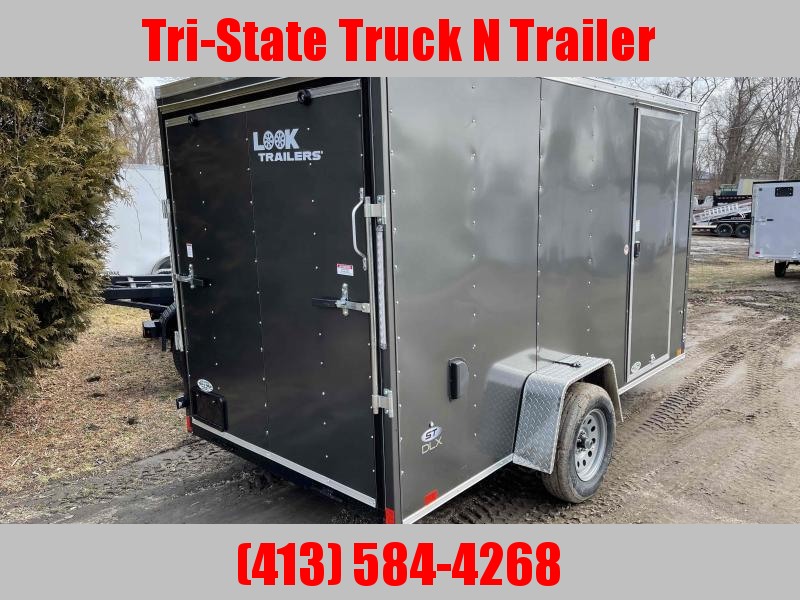 2023 Look Trailers DLX 6X12 6'6" interior Enclosed Cargo Trailer 2023 Look Trailers DLX 6X12 6'6" interior Enclosed Cargo Trailer