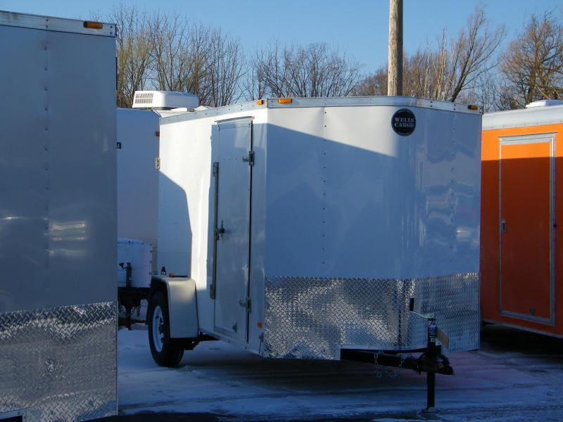 x 10 Enclosed Trailer Single Axle