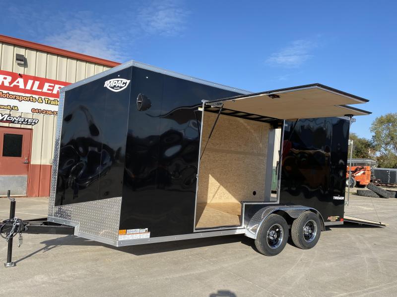 2022 Impact Trailers 7 X 16 Tremor Series Enclosed Cargo Trailer