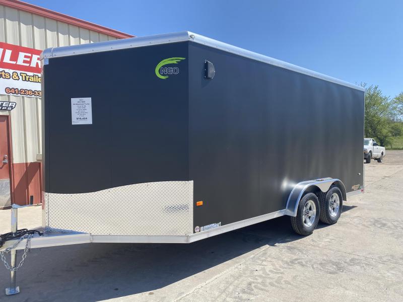 2021 NEO Trailers NAM 7.5 X 16 Enclosed Cargo Trailer Lowry Trailers