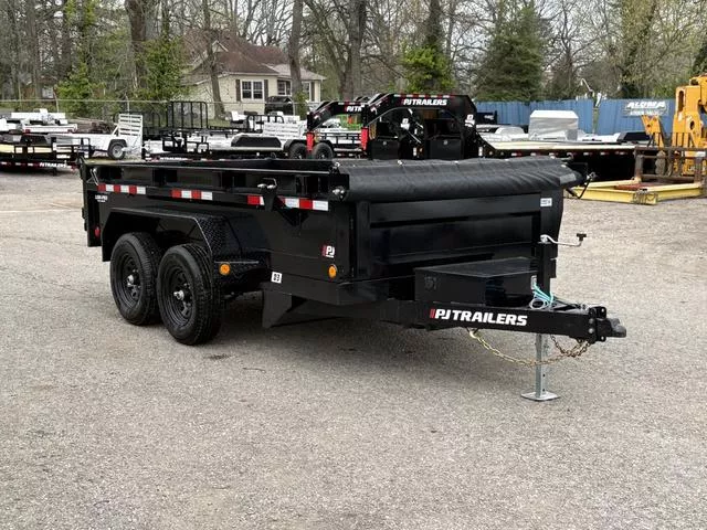 2025-PJ-Trailers-72&#8243;-x-12&#8242;-Tandem-Axle-Dump-(D3)-10K-GVWR-10904