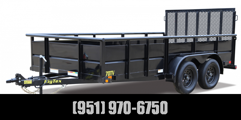 2023 Big Tex Trailers 70TV-14 Utility Trailer 2023 Big Tex Trailers 70TV-14 Utility Trailer