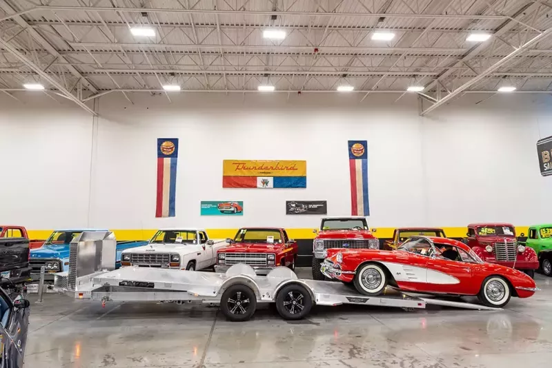 2025 Aluma EX-8218LP-TILT  Car Hauler