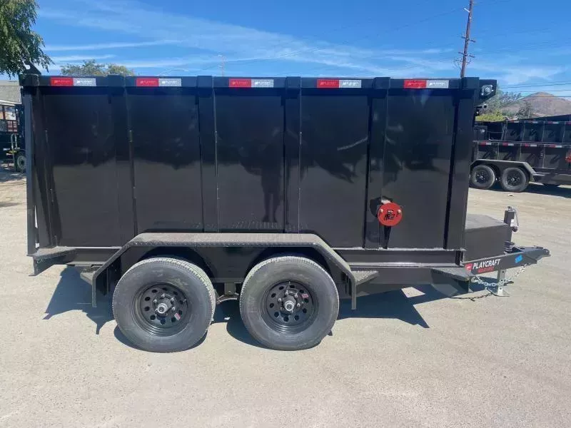 2026 Playcraft 6' x 10' Dump Trailer 4ft Sides