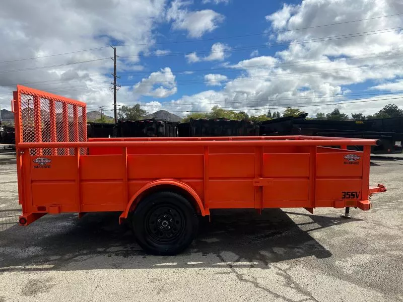 USED 2021 Big Tex  35SV-12' Landscape Trailer
