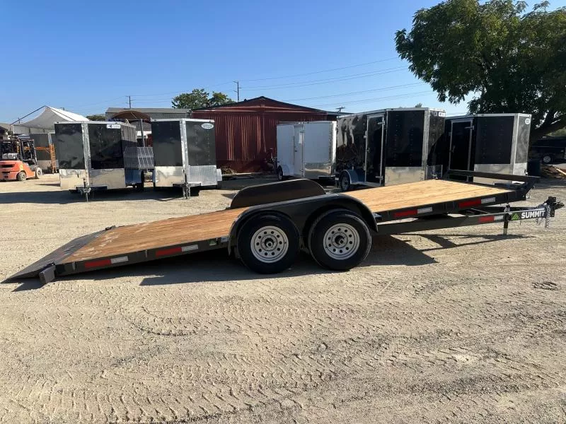 2026 Summit 7' x 18'  Tilt Car Hauler Trailer