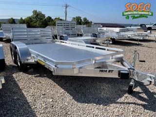 2022 Aluma 7814TA-EL-BT-TR-RTD Utility Trailer 2022 Aluma 7814TA-EL-BT-TR-RTD Utility Trailer