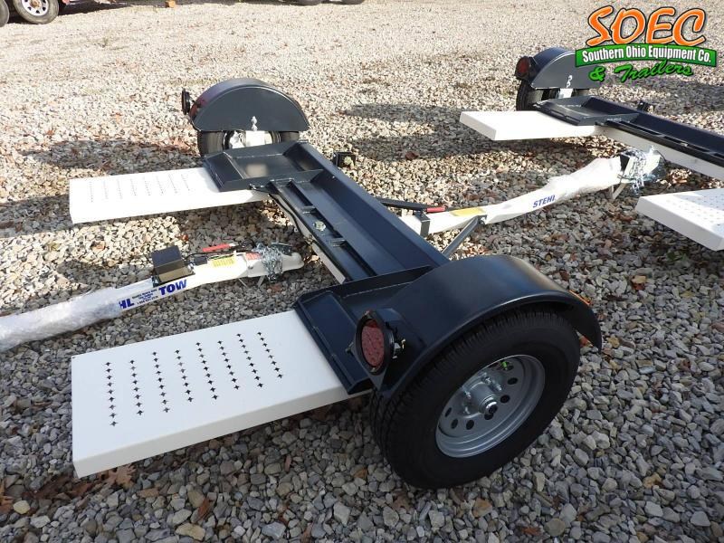 Stehl ST80TD Tow Dolly w/ Surge Brakes LED Lights Radial Tires Stehl ST80TD Tow Dolly w/ Surge Brakes LED Lights Radial Tires