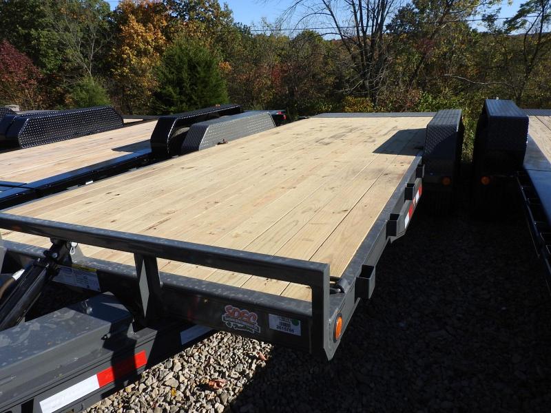2021 PJ TH 83" x 20' Full Tilt 9899 GVW Flatbed Trailer 2021 PJ TH 83" x 20' Full Tilt 9899 GVW Flatbed Trailer