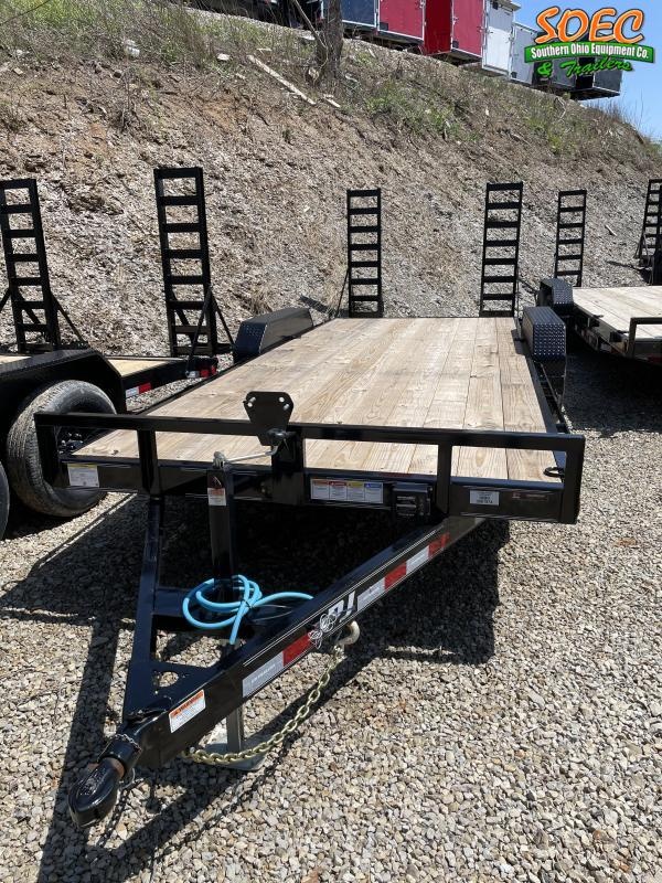 2022 PJ CE 20 x 83 Equipment Trailer w/ Rubrail 9899 GVW 2022 PJ CE 20 x 83 Equipment Trailer w/ Rubrail 9899 GVW
