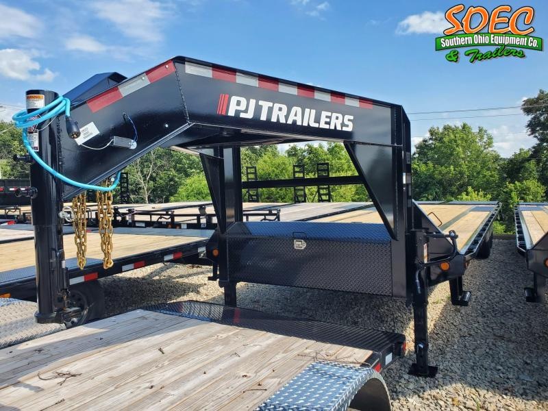 PJ LS 102 x 30 Equipment Trailer w/ Monster Ramps PJ LS 102 x 30 Equipment Trailer w/ Monster Ramps