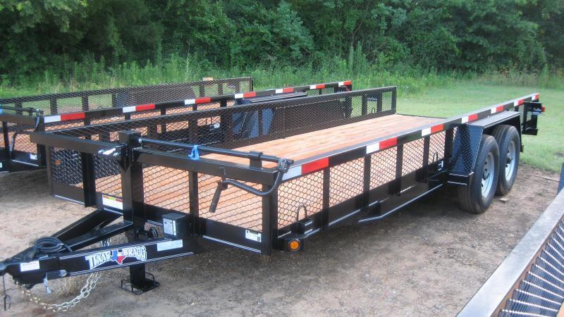 2018 Texas Bragg Trailers 18 BIG SQUARE TUBING TOP Utility Trailer 2018 Texas Bragg Trailers 18 BIG SQUARE TUBING TOP Utility Trailer