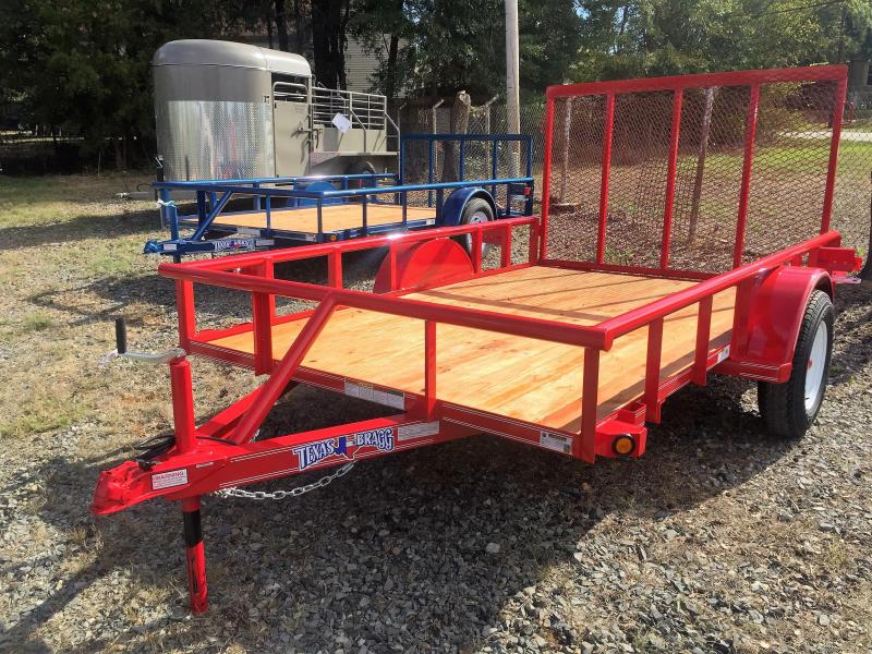 2017 Texas Bragg Trailers 6 X 10 (77" wide) Pipe Top Utility Trailer 2017 Texas Bragg Trailers 6 X 10 (77" wide) Pipe Top Utility Trailer