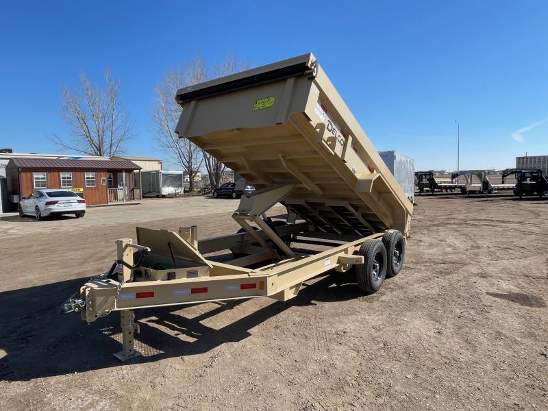 2025 Delco Trailers 83x14 Dump Trailer